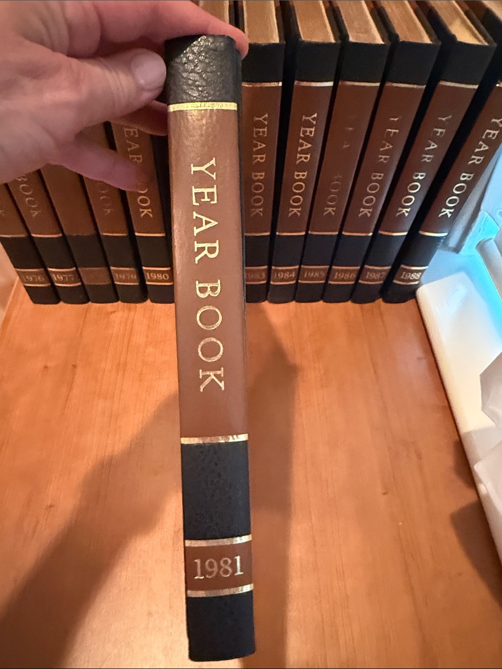Vintage 1981 Year Book A Review of the events of 1980 -World Book Encyclopedia